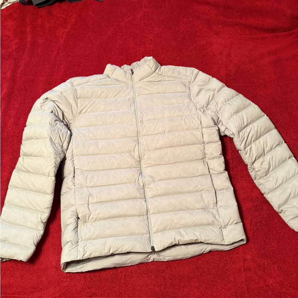 Lululemon Athletica Gray Puffer Jacket